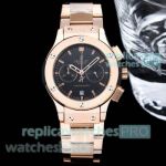 New Copy Hublot Classic Fusion Ladies Chronograph Rose Gold Watches